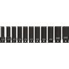 YATO Bussole a percussione lunghe YATO YT-1054 Bussole da 1/2" 11 pezzi.