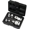 YATO YT-10671 set di riduzione 1/2"-3/8" 6 pezzi.