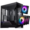 Phanteks Case Phanteks NV-Serie NV5 MK2 + 3 ventole M25 Gen2 PWM D-RGB 120mm Nero