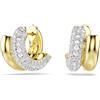 SWAROVSKI ORECCHINI MINI DEXTERA PLACCATO COLOR ORO