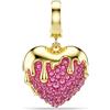 SWAROVSKI CHARM CUORE IDYLLIA ROSA