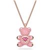 SWAROVSKI PENDENTE TEDDY PLACCATO ORO ROSA