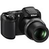 Nikon Fotocamera Bridge compatta nikon bridge coolpix l340 4-112mm 1:3.1-5.9 - Nero + Nikon 4-112mm 1:3.1-5.9 f/3.1-5.9 - refurbished