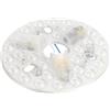 FTVOGUE Sostituzione LED LED a Ventola a Soffitto da 5,3 Pollici 15W 3CCT 3000K 4200K 6500K 3 Colore Kit di Retrofit del Ventilatore a Soffitto a Rotondo Rotondo