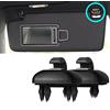 XUKEY 2 supporti per parasole per auto per A1, A3, A4, A5, S3, S4, S5, Q3, Q5, TT 8U0857562A, con clip per paraluce in plastica