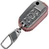 XUKEY Custodia per Chiave Auto per Peugeot 208 301 308 3008 508 Citroen