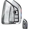 OFFCURVE Custodia Chiavi Trasparente Cover Chiave, Guscio Chiave Copri Chiavi Auto Telecomando per BMW Series 1/2/3/4/5/6/7/8 X1 X2 X3 X4 X5 X6 X7 X5M X6M