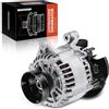 Frankberg Generatore Alternatore 125A 12V 3-Poli Replace #2T1U10300AF | Compatibile con Ford Focus DAW DBW Turnier DNW Berlina DFW, Transit Connect P65 P70 P80, Tourneo Connect; 1.8L, Diesel