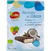 Vivibio Barretta di cioccolato fondente biologico al cocco - Gustosa e deliziosa - Snack senza glutine - 3x32g