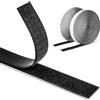Vonsera Hook Loop Autoadesivo, Nastro Adesivo, Nastro Biadesivo Per Tessuti Hook Loop, Nastro Autoadesivo Forte Con Chiusura A Strappo Per Finestre Cornici Foto Tappetini - 8 M X 20 MM (Nero)