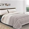 Dorian Home Completo Lenzuola Matrimoniali Cotone 100% Puro 180x200 Made in Italy