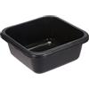 Curver 228031-Bacinella Quadrata, 6 L, in plastica, Colore: Antracite, 29 x 29 x 12 cm