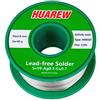 HUAREW HR990307 Sn 99-Ag 0,3-Cu 0,7 filo per saldatura senza piombo con anima in colofonia (0,8 mm, 60 g)