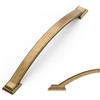 Amerdeco 10 pezzi Antico Maniglie per Mobili da Cucina Distanza fori 96mm Bronzo Maniglie cucina armadietti in acciaio Lega di zincoper mobili da cucina per mobili UK0081