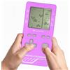 Silvergear® Console Retro Portatile Blocco | Mini Console Tetris con 26 Giochi | Console Portatile per Bambini e Adulti | Dimensioni 15,7x7,7x2CM | Colore Viola