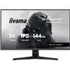 iiyama G2441HSU-B1 Monitor PC 60,5 cm (23.8') 1920 x 1080 G2441HSU-B1