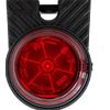 FRISTOM Lampada di segnalazione universale rossa a LED FRISTOM FT-059 con staffa angolare