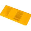 DOBPLAST Catadiottro riflettente arancione per rimorchi, 90 x 40 mm