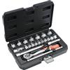YATO YT-38561 Set di utensili da 3/8" 22 pezzi.