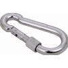 DROMET Moschettone con sicurezza per corde DROMET KSZ.7.70 moschettone per pompiere 7x70mm