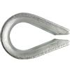 DROMET KU.3 redancia per corda, zigrinatura in acciaio, 3 mm