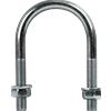 DROMET Morsetto tondo M6 con dadi e rondelle 35/65