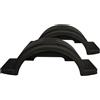 DOMAR Set di due parafanghi per carrello barca DOMAR D20422 13-14", passaruota 950/240mm