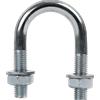 DROMET Morsetto tondo M10 con dadi e rondelle 35/71