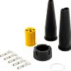 ASPÖCK Connettore ASPÖCK 5-PIN baionetta per i fanali posteriori 12V giallo
