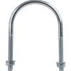 DROMET Morsetto tondo M10 con dadi e rondelle 102/163