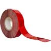 UNITRAILER NASTRO CATARIFRANGENTE 1m x 5cm NASTRO RIFLETTENTE ROSSO DI SEGNALAZIONE