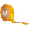 UNITRAILER NASTRO CATARIFRANGENTE 1m x 5cm NASTRO RIFLETTENTE ARANCIONE DI SEGNALAZIONE