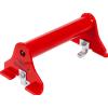 PRAMAR Blocca ruota per carro attrezzi PRAMAR Radstopper VDI 2700 rosso - regolabile, universale