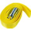 UNITRAILER Cavo di traino con ganci UNITRAILER cinghia di traino 4,5 m/50 mm/3 t giallo
