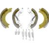 KAMPOL AUTOMOTIVE Set: ganasce freno Knott 250x40 con il kit di molle