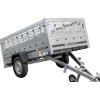 UNITRAILER Rimorchio leggero 230x125 UNITRAILER GARDEN 230 KIPP con lati in rete