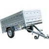 UNITRAILER Rimorchio monoasse 230x125 UNITRAILER GARDEN 230 KIPP con sponde BIS