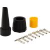 MANTES Connettore a baionetta MANTES 8 PIN sinistro giallo
