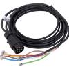 MANTES Cablaggio rimorchio per impianto elettrico MANTES 4m spina 7PIN connettori 6.3