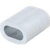 DROMET Connettore in alluminio per corde DROMET ZLA.8, manicotto per corde da 8 mm