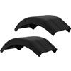 DOMAR Set di due semiparafanghi per rimorchio DOMAR DR1012201+DR1012202, passaruota 384/200mm sinistro+destro