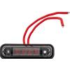 FRISTOM Lampada di segnalazione universale a LED rosso SCURO FRISTOM FT-081