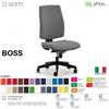 SEIPO BOSS BS0009 poltrona operative schienale imbottito movimenti R4 ECOPELLE D2 SEIPO