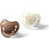 BabyOno Take Care Anatomical Silicone Soothers 2 pz
