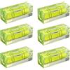 CJMUQHEHH 8 mini livella a bolla a bolla libellula, 15 × 15 × 40 mm, mini livella a bolla per campeggio, roulotte, fotocamere, immagini fisse e altro, mini livella in acrilico