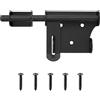 QJKEJI Chiavistello per Cancello, Serratura Porta Chiavistello, Chiusura Porta Chiavistello, Chiavistello per Porta in Legno, Bagno, Camera da Letto, Capannone, Cancello, Giardino, Garage - 158mm