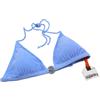 Superdry Seafarer Bikini Top Costume Donna M Imbottito Stretch Foderato Righe