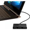 HP USB-C to USB-A Hub USB 3.2 Gen 1 (3.1 Gen 1) Type-C Nero Z6A00AA