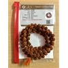 CERTIFICATO LABORATORIO 5 Mukhi RUDRAKSHA Rudraksh Mala ROSARIO 108+1 perline...
