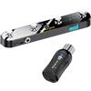 Pedale controller MIDI con ricevitore, compatto, antiscivolo, leggero, robusto,